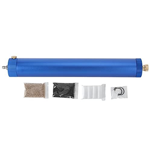 Öl-Wasser-Abscheider, 30 MPa Hochdruck-Luftkompressorfilter, 4500 PSI PCP-Öl-Wasser-Filter zum Tauchen, Luftkompressor-Pumpenfilter (Blue) von Gearwell