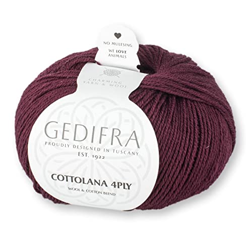 Gedifra Cottolana 4ply ca.170 m col.02421 50 g von Gedifra