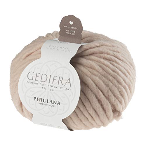 Gedifra Perulana 9810007-00511 rosa Handstrickgarn, Schurwolle von Gedifra