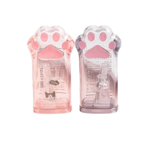 Anspitzer Katze Magnesium Bleistift Schärfer Überleben Magnesium Bleistift Schärfer Doppel Metall Doppelloch Bleistift Schärfer Multifunktionaler Magnesium Bleistift Schärfer für Schule (pink) von Gehanico