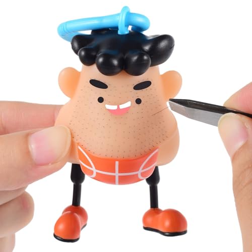 Hair Pulling Disorder Blackhead Toy | Haarzupfspielzeug mit Pinzette | Haarzupfspielzeug | Antistress Toy für Kinder Erwachsene Mitgebsel Gastgeschenke Kindergeburtstag Geschenk (Krebs) von Gehanico