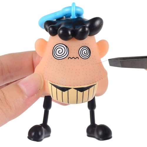 Hair Pulling Disorder Blackhead Toy | Haarzupfspielzeug mit Pinzette | Haarzupfspielzeug | Antistress Toy für Kinder Erwachsene Mitgebsel Gastgeschenke Kindergeburtstag Geschenk (Löwe) von Gehanico