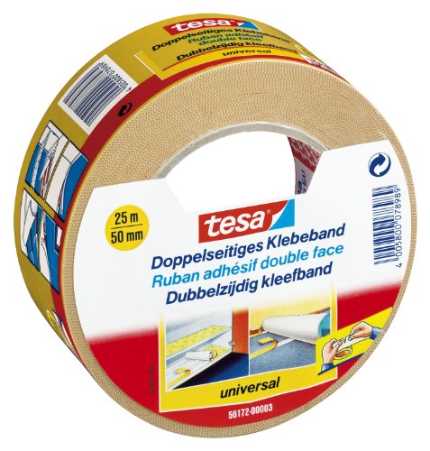 tesa® 56172-03-01 Doppelseitiges Klebeband, universal 25m:50mm von Geizhaus24