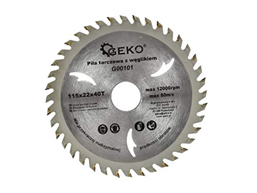 Geko G00153 TCT Kreissägeblatt für Holz 350 mm x 32 mm x 24 t (12 Stück) von Geko