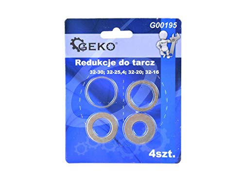 Geko G00195 Reduzierung Ring Set, grau/silber von Geko