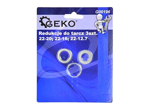 Geko G00196 Reduzierung Ring Set, grau/silber von Geko