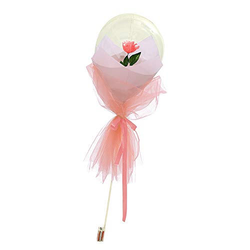 Gelb&Schwarz Rosa Ballonbogen Kit LED Weihnachten Party Rose Hochzeit Geschenk Leuchtender Blumenstrauß Dekoration Dekorieren Home Decor Dschungel Dekorationen Party (C, Einheitsgröße) von Gelb&Schwarz