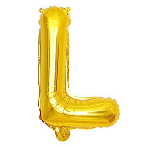 Gold Buchstaben Luftballons Hochzeit Geburtstag Party Dekorationen Banner Party Gold Buchstaben Luftballons Geburtstag Luftballons (L) von Gelb&Schwarz