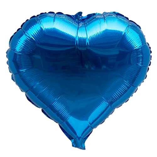 Rosa Ballonbogen Kit 10 Zoll Geburtstag Party Pfirsich Herz Ballon Liebe geformte Hochzeit Dekoration Ballon Girlande Dekorationen (Blau, Einheitsgröße) von Gelb&Schwarz