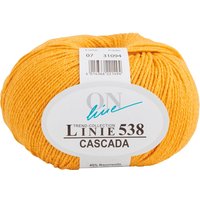 ONline Wolle Cascada, Linie 538 - Farbe 0007 von Gelb