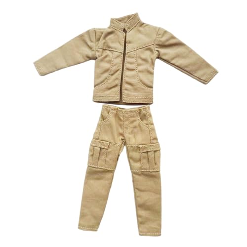 1/12 Maßstab Männliche Kleidung Anzug Jacke Hose Zubehör Kleidung Modell DIY Puppe Outfit Outfit Kostüm für 6 Zoll Action Figur von Generic