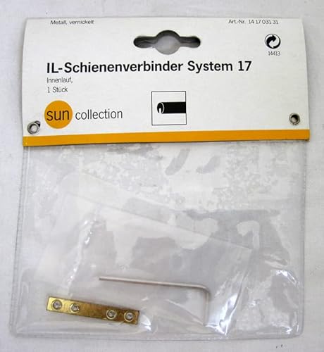 1 Stück Innenlauf-Schienenverbinder System 17 Sun Collection von Generic