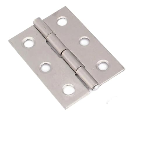 10 stücke Hardware Edelstahl Scharnier Tür Stecker Schublade 6 Montage Löcher Langlebig Möbel Bücherregal Schrank Zubehör von Generic