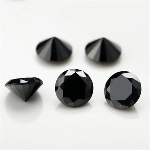 1000 Stück 0,8–3,0 mm runde lose Zirkonia, 5 A, CZ-Stein, synthetische Edelsteine für Schmuckherstellung, Schwarz, 2,5 mm, 1000 Stück 1000 Stück 0,8–3,0 mm runde lose Zirkonia, 5 A, CZ-Stein, synthetische Edelsteine für Schmuckherstellung, Schwarz, 2,5 mm, 1000 Stück von Generic