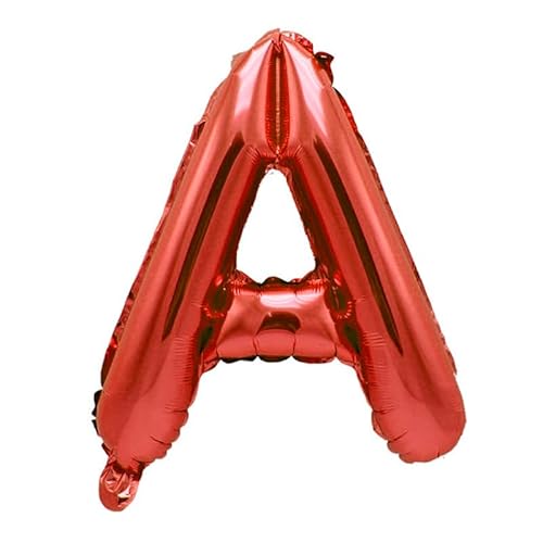 101,6 cm große rote Buchstabenballons, große Jumbo-Folie, Heliumballon für verschiedene Party- und Feier-Dekorationen, A-101,6 cm von Generic