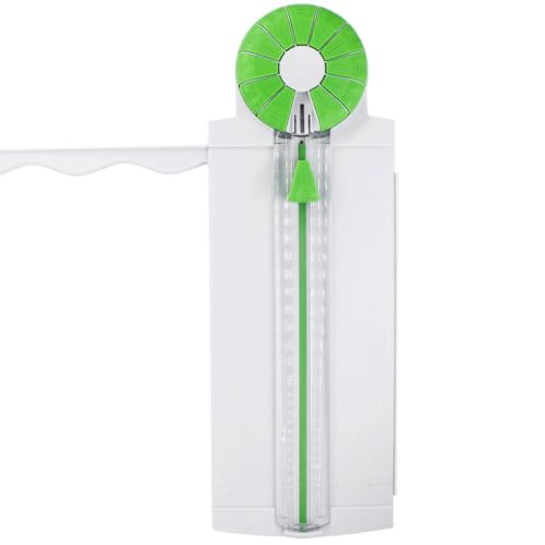 12-in-1-Papierschneider, Papierschneider mit 360-Grad-Rotation, manuelle 360°-Rotation, tragbares Zubehör zum Schneiden von Papier, für Scrapbooking, Karton und Etikettenpapier. von Generic