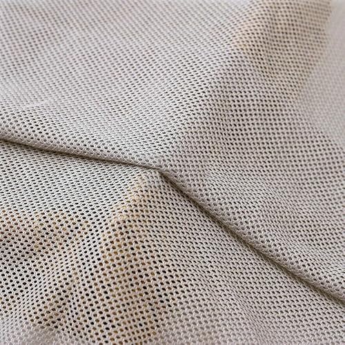 1MX1.5M Atmungsaktive Netzstoffe für DIY Sitzbezug Sportschuhe Taschen Mesh Stoffe Sofa Gaze Vorhang Sportbekleidung Mesh Stoffe (Hellgrau) von Generic