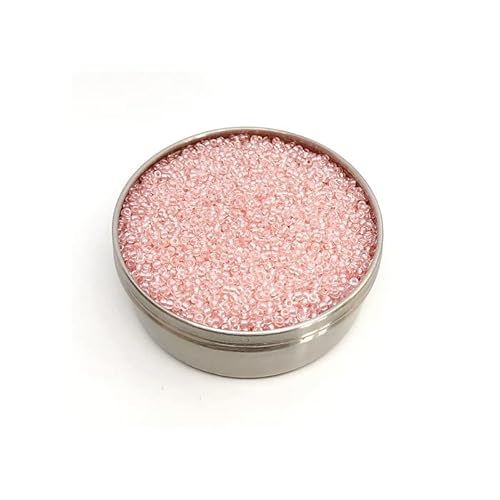 20g Rocailles Preciosa Samenperlen Kristallperlen Pastell Rosa, 10/0 (Rocailles PRECIOSA seed beads Crystal pearl pastel pink) von generic