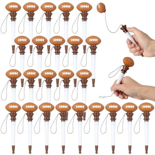 24 lustige Schaumstoff-Fußballstifte für Geburtstagsgeschenke, Sport-Kugelschreiber, Großpackung für Kinderpartys, Auszeichnungen und Preise 24 lustige Schaumstoff-Fußballstifte für Geburtstagsgeschenke, Sport-Kugelschreiber, Großpackung für Kinderpartys, Auszeichnungen und Preise von Generic