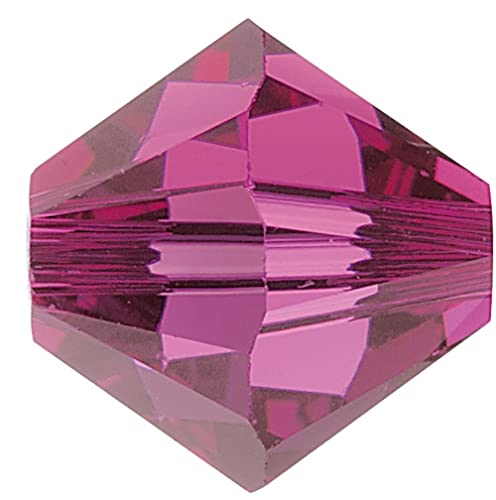 36 stk SWAROVSKI Elements XILION Perlen (5328), Fuchsia, 3mm (fuchsia) von Generic