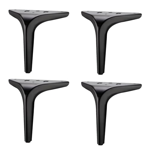 4 Stück Möbelbeine, Möbelfüße aus Metall, Moderne dreieckige Möbelfüße aus Metall, DIY-Möbelersatz-Stützfüße für Sofas, Couchtische, Schränke, Kleiderschränke, Betten (100 mm (3,9 Zoll), Sch 4 Stück Möbelbeine, Möbelfüße aus Metall, Moderne dreieckige Möbelfüße aus Metall, DIY-Möbelersatz-Stützfüße für Sofas, Couchtische, Schränke, Kleiderschränke, Betten (100 mm (3,9 Zoll), Sch von Generic
