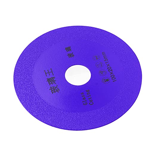 4 -Zoll -Glasschneiddette, Chipped Saw Messer Standardabmessungen für Weinflaschen (PURPLE) von Generic