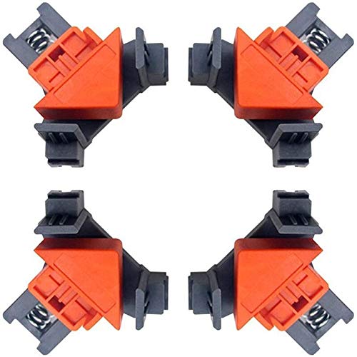 4pc Corner Klemme zur Holz Locator 5-22mm Corner Clip Positionierhalterung Werkzeug Auto verstellbare Winkelklemm Startseite Werkzeug von Generic