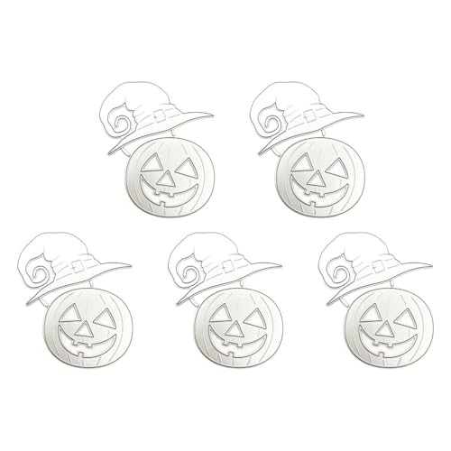 5 x Geister-Stanzformen, Halloween-Stanzformen, Prägeschablonen, Schablonen von Generic