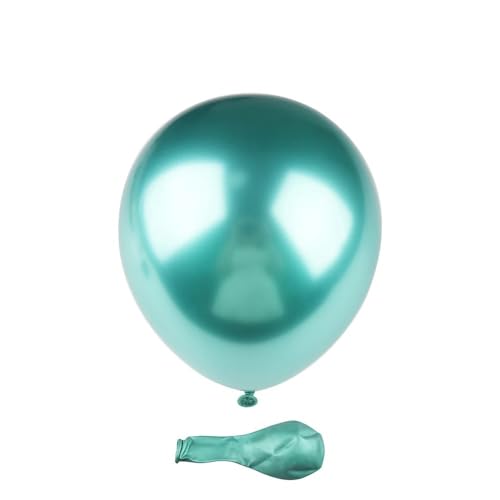 50 Stück 10-Zoll-Ballons, Latexballons, Happy Birthday-Dekoration, Zubehör for Hochzeitsfeiern, Ballons in verschiedenen Farben, um die Partyatmosphäre zu verstärken(Green) von Generic