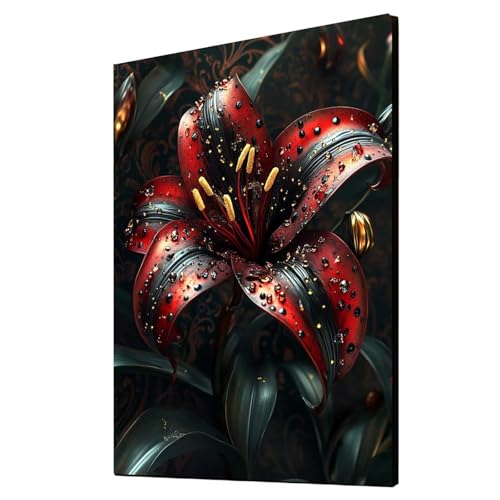 5D Diamond Painting Blume Vollbohrer Diamant Malen Nach Zahlen Pflanzen mit Diamond Painting Zubehör Set, Diamant Cross Stitch Stickerei Bastelset Erwachsene für Deko Wohnzimmer 100x135cm 1ZSH-17380 5D Diamond Painting Blume Vollbohrer Diamant Malen Nach Zahlen Pflanzen mit Diamond Painting Zubehör Set, Diamant Cross Stitch Stickerei Bastelset Erwachsene für Deko Wohnzimmer 100x135cm 1ZSH-17380 von Generic