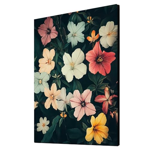 5D Diamond Painting Blume Vollbohrer Diamant Malen Nach Zahlen Pflanzen mit Diamond Painting Zubehör Set, Diamant Cross Stitch Stickerei Bastelset Erwachsene für Deko Wohnzimmer 60 x 80 cm 1ZSH-9106 5D Diamond Painting Blume Vollbohrer Diamant Malen Nach Zahlen Pflanzen mit Diamond Painting Zubehör Set, Diamant Cross Stitch Stickerei Bastelset Erwachsene für Deko Wohnzimmer 60 x 80 cm 1ZSH-9106 von Generic