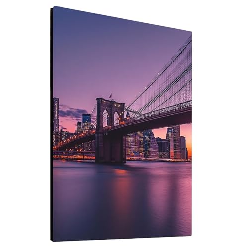 5D Diamond Painting Brooklyn Bridge mit Diamond Painting Zubehör Set, Diamant Malen Nach Zahlen Stadt, Diamant Cross Stitch Stickerei Bastelset Erwachsene für Deko Wohnzimmer 50 x 70 cm model/-22305 5D Diamond Painting Brooklyn Bridge mit Diamond Painting Zubehör Set, Diamant Malen Nach Zahlen Stadt, Diamant Cross Stitch Stickerei Bastelset Erwachsene für Deko Wohnzimmer 50 x 70 cm model/-22305 von Generic
