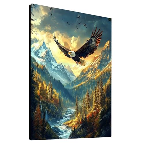 5D Diamond Painting Erwachsene Adler, Tier Diamant Painting Bilder, DIY Full Drill Mosaikherstellung Cross Stitch Bastelset Erwachsene, Geschenke für Frauen, Dekor Wohnzimmer, 100x135 cm model/-23180 5D Diamond Painting Erwachsene Adler, Tier Diamant Painting Bilder, DIY Full Drill Mosaikherstellung Cross Stitch Bastelset Erwachsene, Geschenke für Frauen, Dekor Wohnzimmer, 100x135 cm model/-23180 von Generic