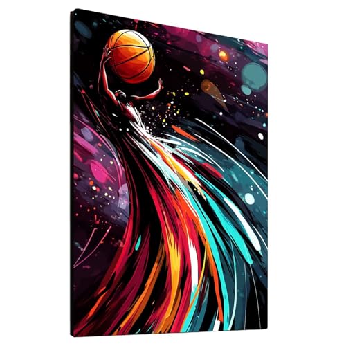 5D Diamond Painting Erwachsene Basketball, Sport Diamant Painting Bilder, DIY Full Drill Mosaikherstellung Cross Stitch Bastelset Erwachsene, Geschenke, Dekor Wohnzimmer, 80x110 cm model/-24278 5D Diamond Painting Erwachsene Basketball, Sport Diamant Painting Bilder, DIY Full Drill Mosaikherstellung Cross Stitch Bastelset Erwachsene, Geschenke, Dekor Wohnzimmer, 80x110 cm model/-24278 von Generic