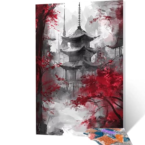 5D Diamond Painting Erwachsene Baum, Architektur Diamant Painting Bilder, DIY Full Drill Mosaikherstellung Cross Stitch Bastelset Erwachsene, Geschenke, Dekor Wohnzimmer, 100x135 cm model/-5160 5D Diamond Painting Erwachsene Baum, Architektur Diamant Painting Bilder, DIY Full Drill Mosaikherstellung Cross Stitch Bastelset Erwachsene, Geschenke, Dekor Wohnzimmer, 100x135 cm model/-5160 von Generic