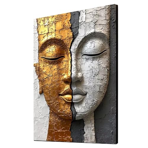 5D Diamond Painting Gesicht Vollbohrer Diamant Malen Nach Zahlen Abstrakt mit Diamond Painting Zubehör Set, Diamant Cross Stitch Stickerei Bastelset Erwachsene für Deko Wohnzimmer 100x135 cm 1ZSH-5650 5D Diamond Painting Gesicht Vollbohrer Diamant Malen Nach Zahlen Abstrakt mit Diamond Painting Zubehör Set, Diamant Cross Stitch Stickerei Bastelset Erwachsene für Deko Wohnzimmer 100x135 cm 1ZSH-5650 von Generic