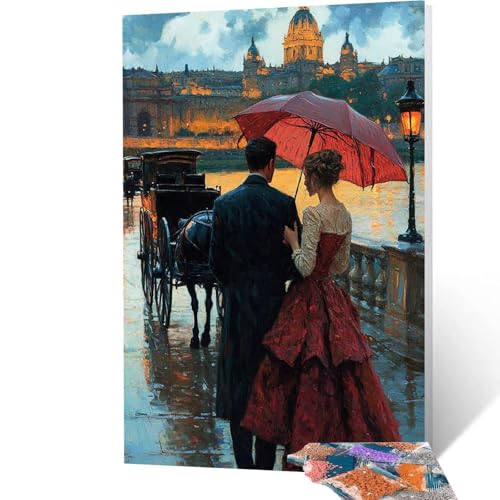 5D Diamond Painting Paar mit Diamond Painting Zubehör Set, Diamant Malen Nach Zahlen Stadt, Diamant Cross Stitch Stickerei Bastelset Erwachsene für Deko Wohnzimmer und Geschenke 70x95 cm model/-8037 5D Diamond Painting Paar mit Diamond Painting Zubehör Set, Diamant Malen Nach Zahlen Stadt, Diamant Cross Stitch Stickerei Bastelset Erwachsene für Deko Wohnzimmer und Geschenke 70x95 cm model/-8037 von Generic