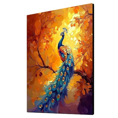 5D Diamond Painting Pfau Vollbohrer Diamant Malen Nach Zahlen Tier mit Diamond Painting Zubehör Set, Diamant Cross Stitch Stickerei Bastelset Erwachsene für Deko Wohnzimmer 90 x 120 cm 1ZSH-14059 5D Diamond Painting Pfau Vollbohrer Diamant Malen Nach Zahlen Tier mit Diamond Painting Zubehör Set, Diamant Cross Stitch Stickerei Bastelset Erwachsene für Deko Wohnzimmer 90 x 120 cm 1ZSH-14059 von Generic