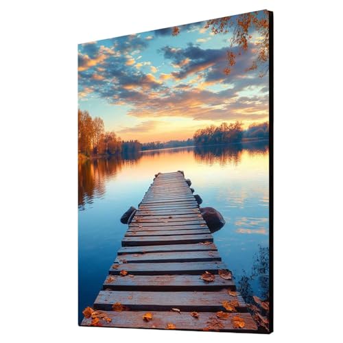 5D Diamond Painting Pier Vollbohrer Diamant Malen Nach Zahlen Landschaft mit Diamond Painting Zubehör Set, Diamant Cross Stitch Stickerei Bastelset Erwachsene für Deko Wohnzimmer 60 x 80 cm 1ZSH-11266 5D Diamond Painting Pier Vollbohrer Diamant Malen Nach Zahlen Landschaft mit Diamond Painting Zubehör Set, Diamant Cross Stitch Stickerei Bastelset Erwachsene für Deko Wohnzimmer 60 x 80 cm 1ZSH-11266 von Generic