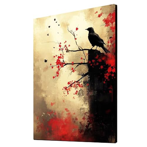 5D Diamond Painting Vogel Vollbohrer Diamant Malen Nach Zahlen Landschaft mit Diamond Painting Zubehör Set, Diamant Cross Stitch Stickerei Bastelset Erwachsene für Deko Wohnzimmer 40x55 cm 1ZSH-8614 5D Diamond Painting Vogel Vollbohrer Diamant Malen Nach Zahlen Landschaft mit Diamond Painting Zubehör Set, Diamant Cross Stitch Stickerei Bastelset Erwachsene für Deko Wohnzimmer 40x55 cm 1ZSH-8614 von Generic