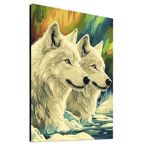 5D Diamond Painting Wolf mit Diamond Painting Zubehör Set, Diamant Malen Nach Zahlen Tier, Diamant Cross Stitch Stickerei Bastelset Erwachsene für Deko Wohnzimmer und Geschenke 70x95 cm model/-12317 5D Diamond Painting Wolf mit Diamond Painting Zubehör Set, Diamant Malen Nach Zahlen Tier, Diamant Cross Stitch Stickerei Bastelset Erwachsene für Deko Wohnzimmer und Geschenke 70x95 cm model/-12317 von Generic