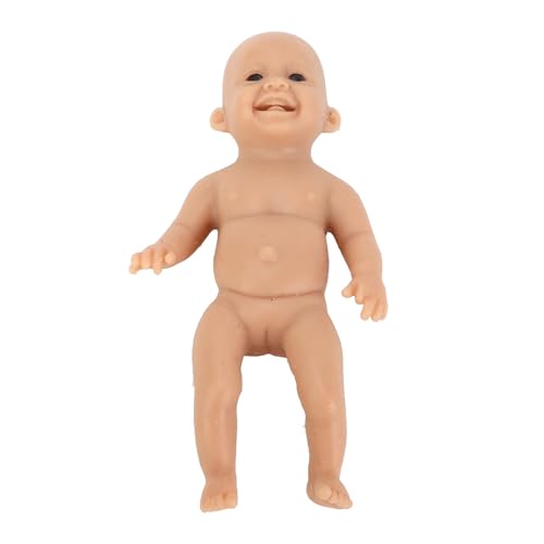 6-Zoll-Babypuppe, Miniatur-Silikon-Ganzkörperbaby, Niedliche Weiche -Miniatur-Babypuppe, Neugeborenes Babypuppe für (Mädchen) von Generic