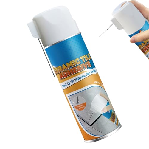650 ml Fliesenmörtel - wasserdichtes Dichtmittel, weiße schnell trockene Lösung | Rissreparaturkleber für Badezimmerwände, langlebiger Füllstoff für beschädigte Küchen- oder Duschfliesenlücken und Bod 650 ml Fliesenmörtel - wasserdichtes Dichtmittel, weiße schnell trockene Lösung | Rissreparaturkleber für Badezimmerwände, langlebiger Füllstoff für beschädigte Küchen- oder Duschfliesenlücken und Bod von Generic