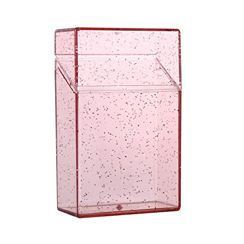 7,6 cm für Polaroid Foto Aufbewahrungsbox Blingbling Transparent Foto Aufbewahrungsbox Transparent Idol Postkarten Alben Aufbewahrungsbox (Rosa) von Generic