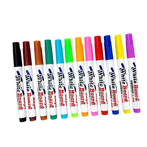 8/12-teiliger Magischer Wassermalstift – Magischer Doodle Zeichenstift-Set | Whiteboard-Marker Zum Löschen Für Kinder, Lustige Wasserzeichenstifte, Marker-Set Für Kinder Zum Zeichnen Und Malen von Generic