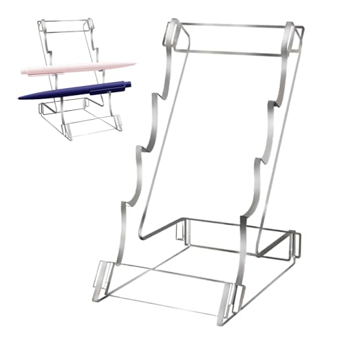 Acryl-Messer-Vitrine - Taschenmesserhalter mit 3 Ebenen | Messerständer-Display, Acryl-Präsentationsständer, Taschenmesser-Aufbewahrung, transparent, robust für Obstmesser, Butterfly-Messer von Generic