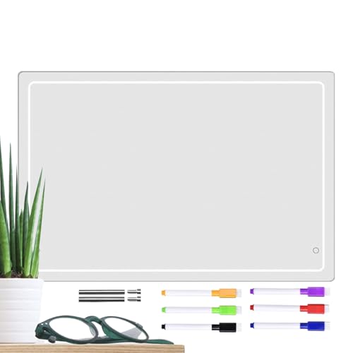 Acryl-Trockenlöschkarte, Desktop-Tafel,Transparenter Zeichentisch Acryl Notepad | Mehrzweck-Notizblock für Zuhause, Schule Acryl-Trockenlöschkarte, Desktop-Tafel,Transparenter Zeichentisch Acryl Notepad | Mehrzweck-Notizblock für Zuhause, Schule von Generic