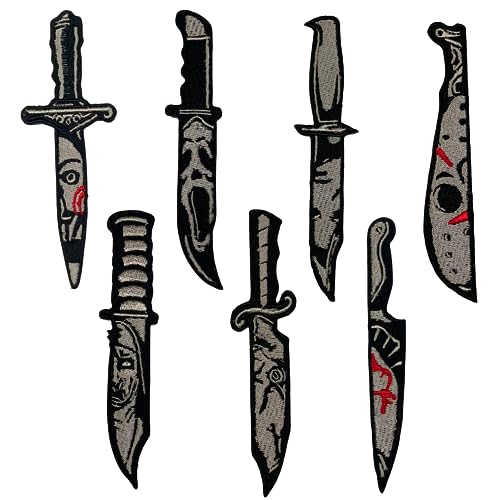 Ancient Fighting Tools Movies Games Art Kleidung Dekoration Jeans Jacke Kleidung Abzeichen zum Aufbügeln oder Aufnähen bestickter Aufnäher von Generic