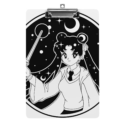 Anime-Mädchen Klemmbrett Zum Aufhängen Clipboard Hartplatten Klemme Für Papier Dokumente von Generic