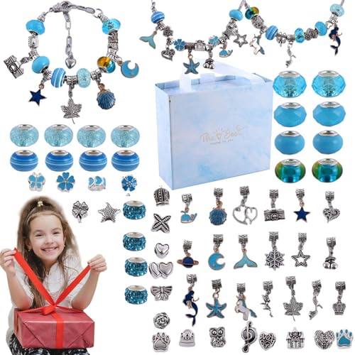 Armband-Herstellungsset für Mädchen, Mädchen-Schmuckherstellungsset - Stilvolles Perlenherstellungsset, Schmuckarmband-Schnurherstellungsset | Vielseitiges Schmuck-Perlen-Set für Kinder, Perlen-Bastel von Generic